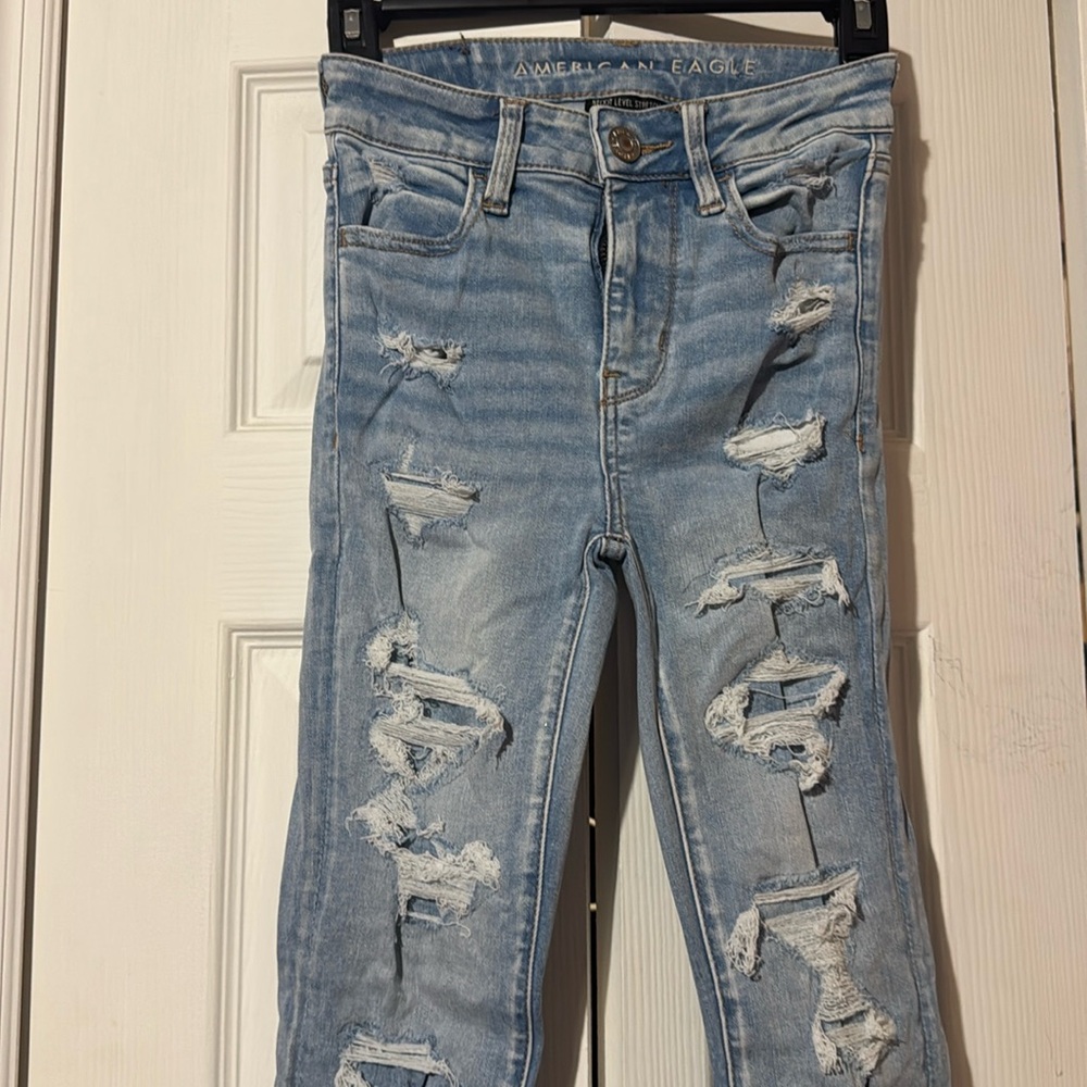 Americal Eagle Next Level Skinny Distressed Pants